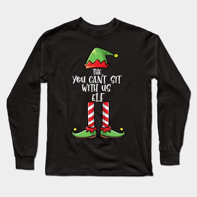 Snarky Sassy Elf Sarcastic Matching Family Christmas Party Long Sleeve T-Shirt by TellingTales